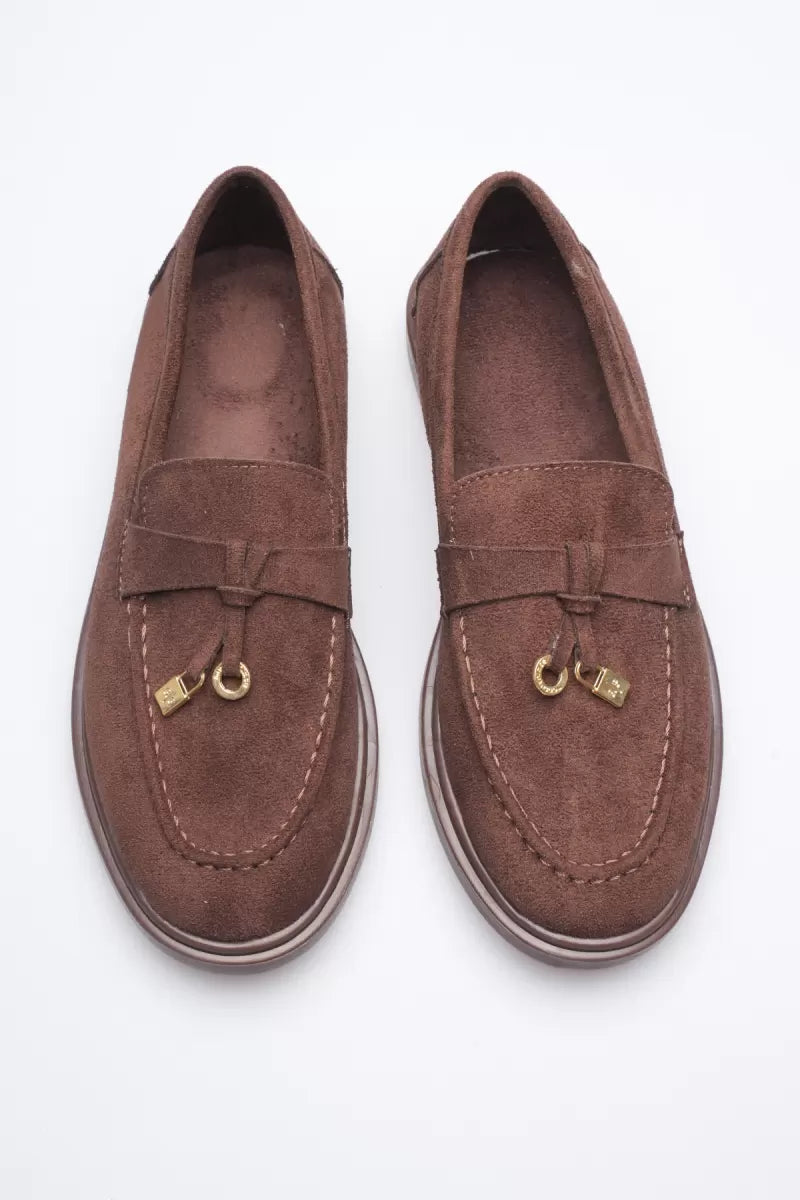 Braga Premium Günlük Acı Kahve Süet Loafer
