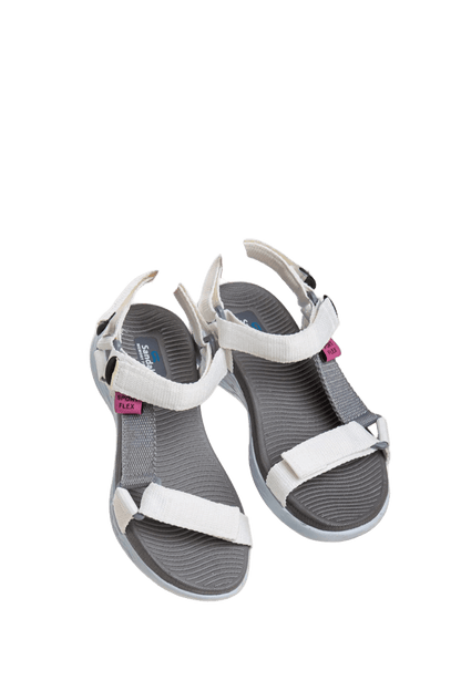 Sandals Comfortable Sole Velcro Daily Women's Sports White Gray Sandals