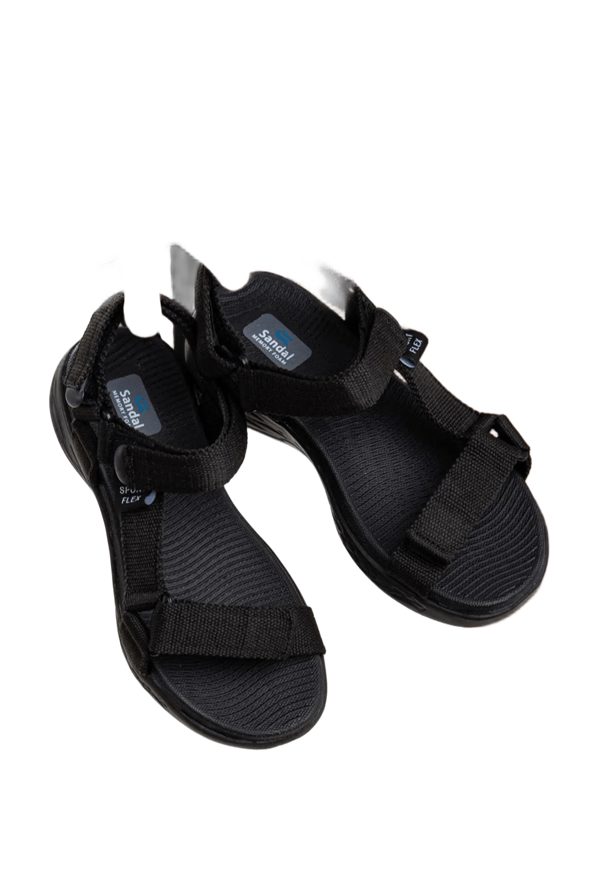 Sandals Comfortable Sole Velcro Casual Women's Sports Black Sandals