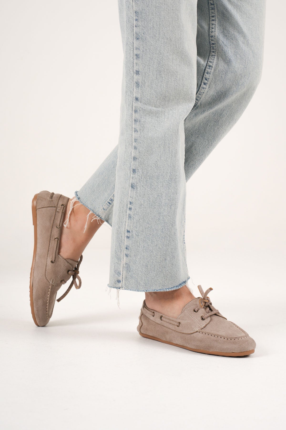 Sorrento Premium Vizon Günlük Süet Loafer