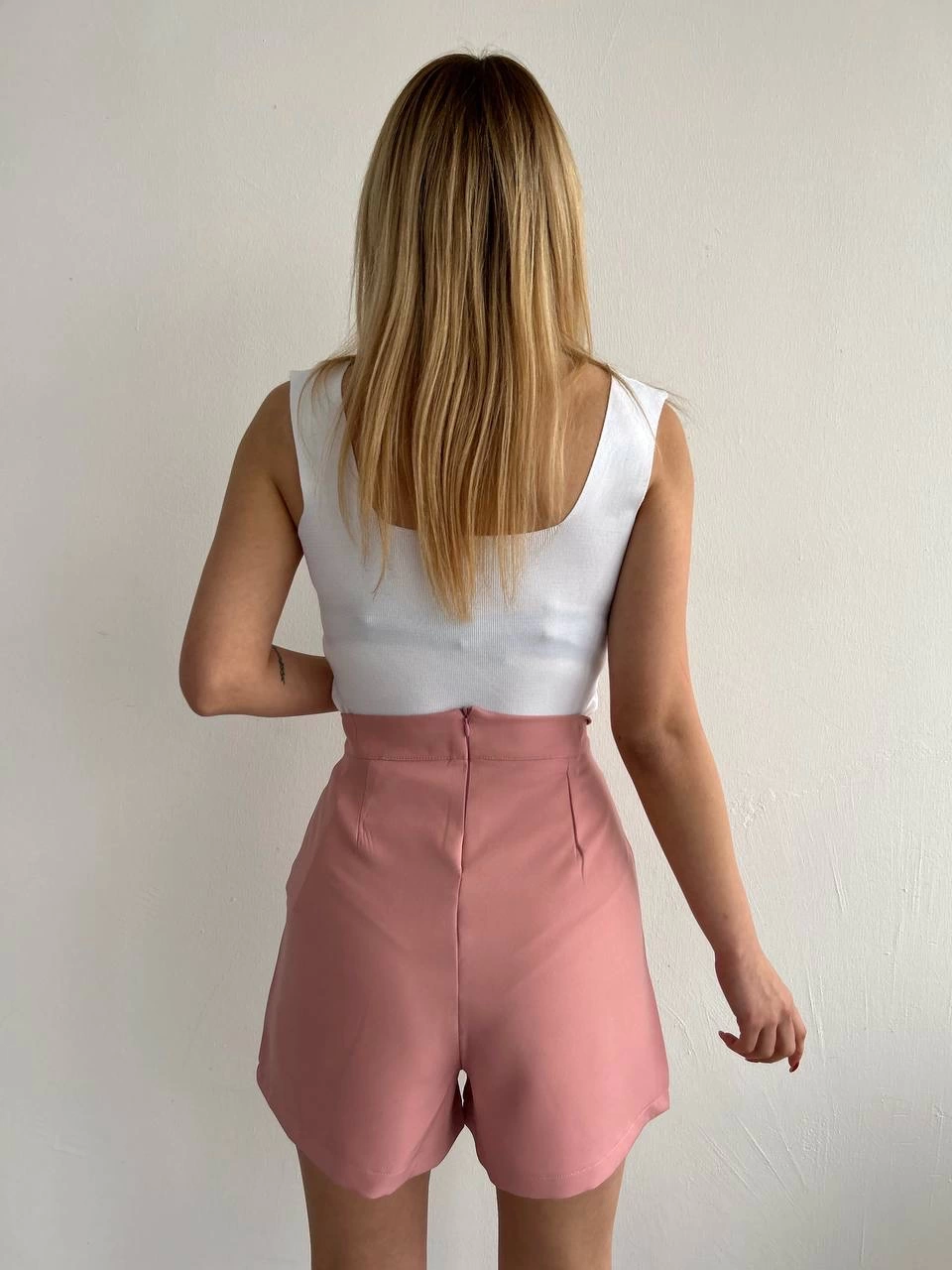 Covered Shorts Skirt Powder