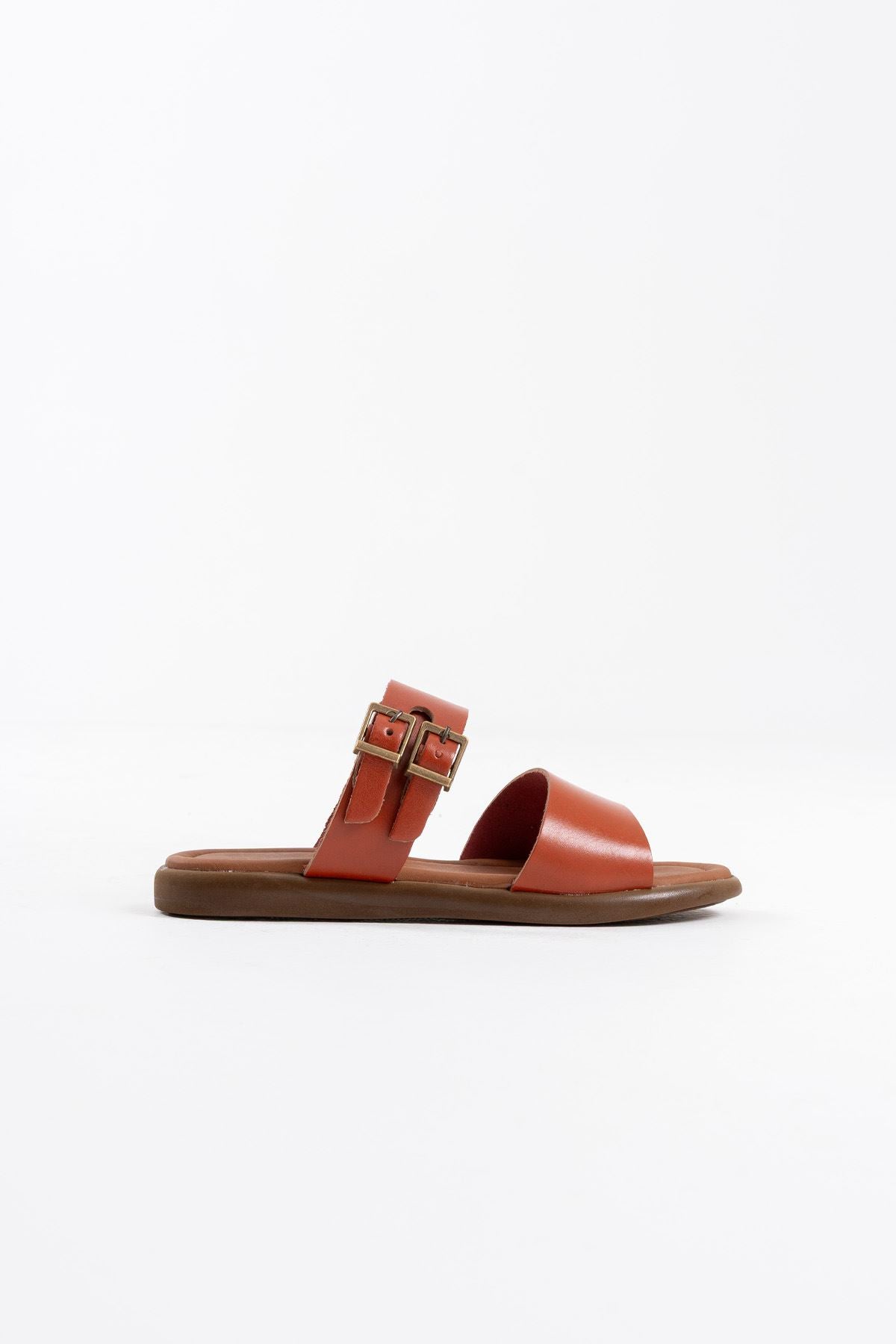 Kares Premium Tile Genuine Leather Slippers