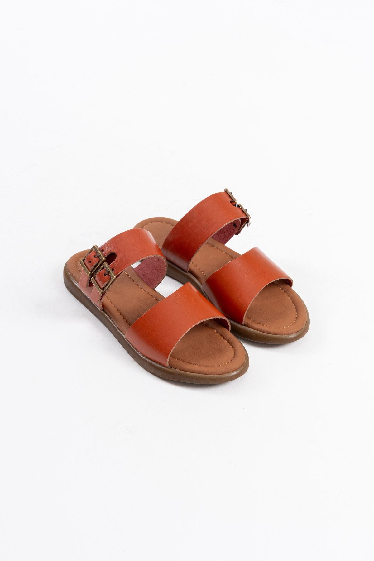 Kares Premium Tile Genuine Leather Slippers