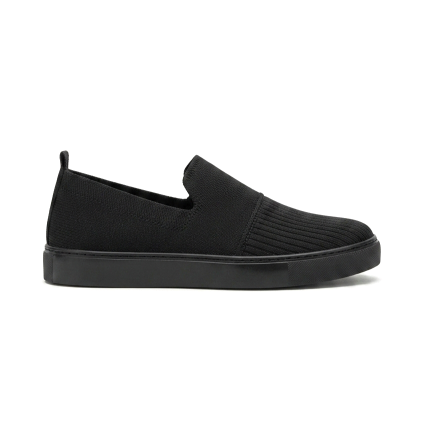 ZRK-114 Premium Siyah Triko Nefes Alan Ortopedik Bağcıksız Erkek Espadril