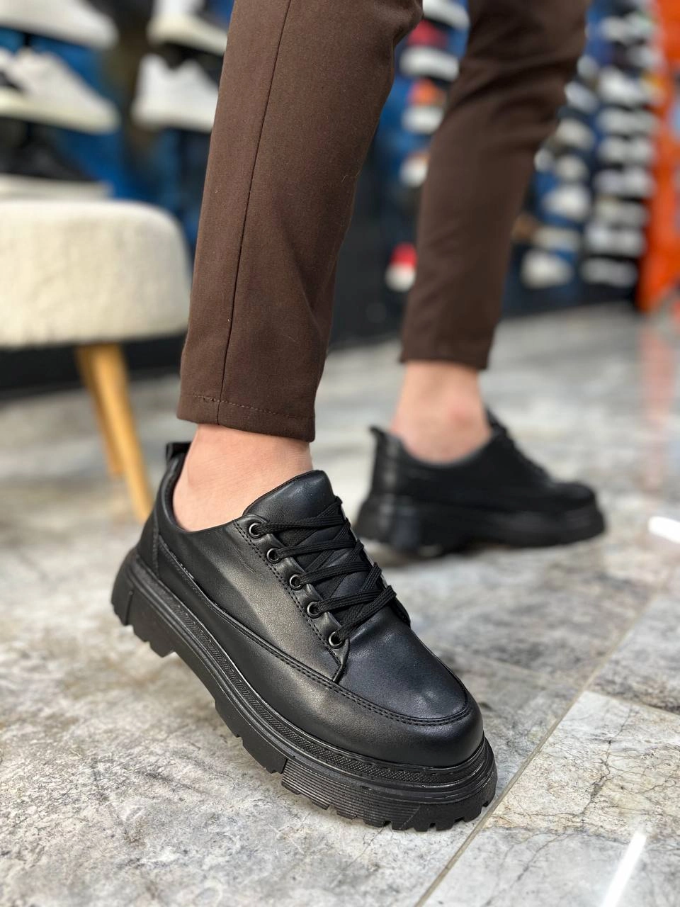 ZRK-702 Premium Siyah Günlük Erkek Casual Sneaker