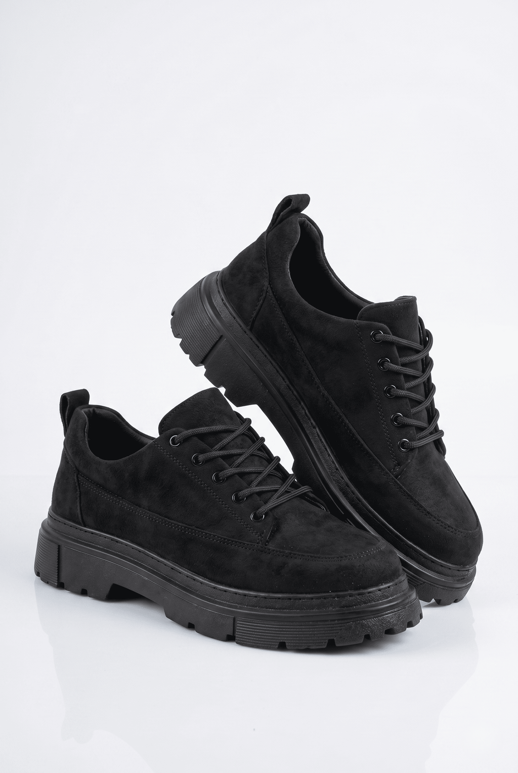ZRK-702 Premium Siyah Süet Günlük Erkek Casual Sneaker