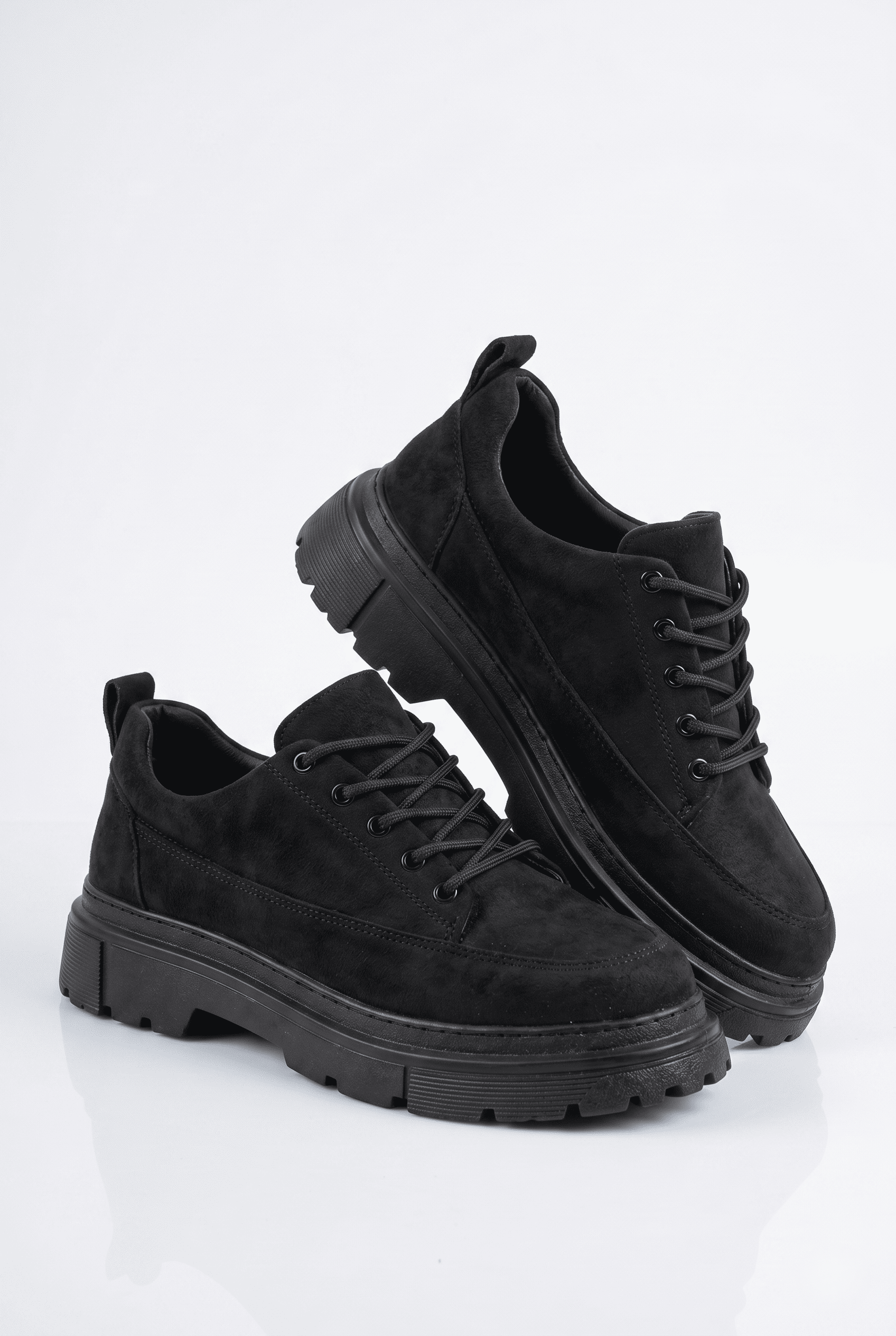 ZRK-702 Premium Siyah Süet Günlük Erkek Casual Sneaker