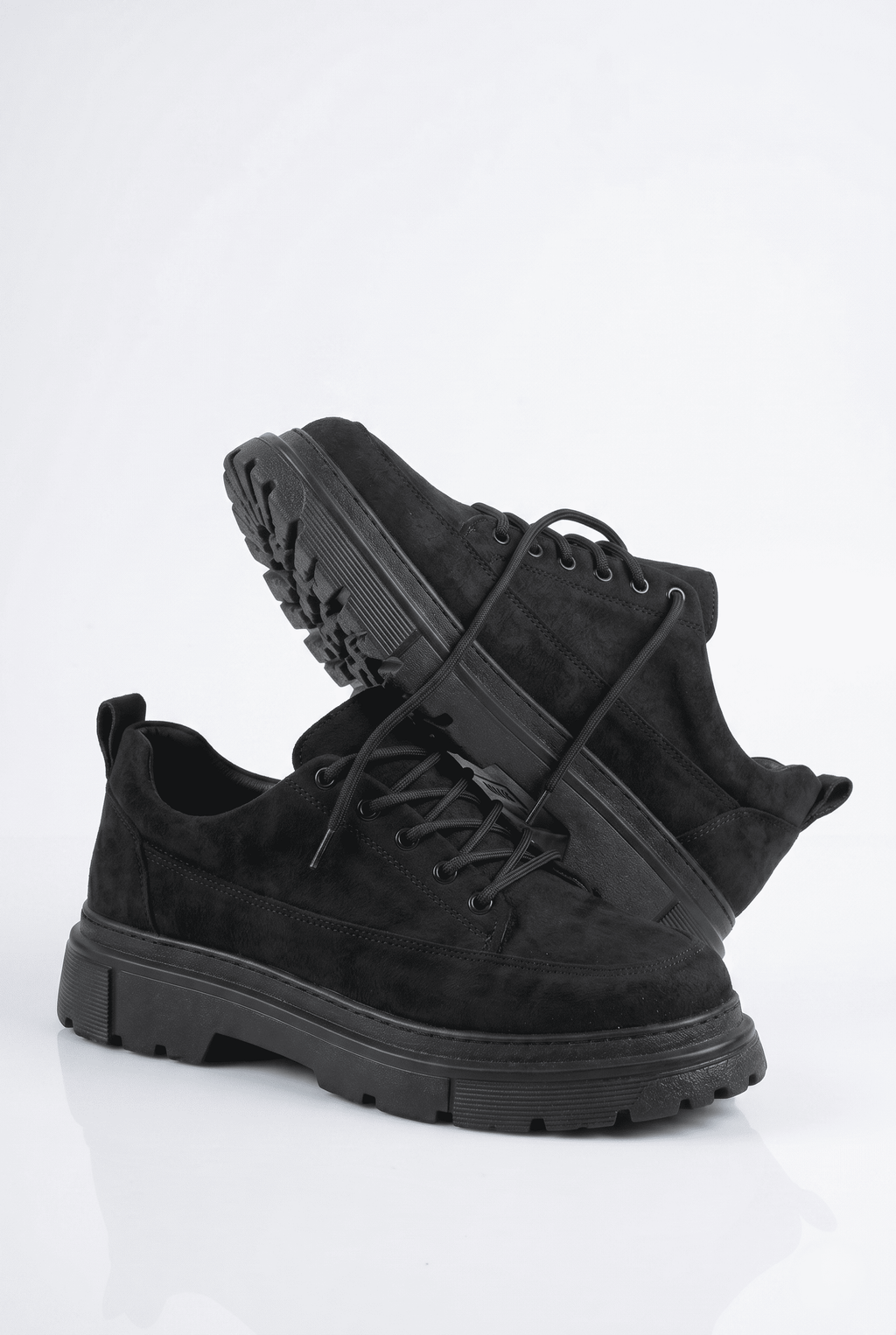 ZRK-702 Premium Siyah Süet Günlük Erkek Casual Sneaker