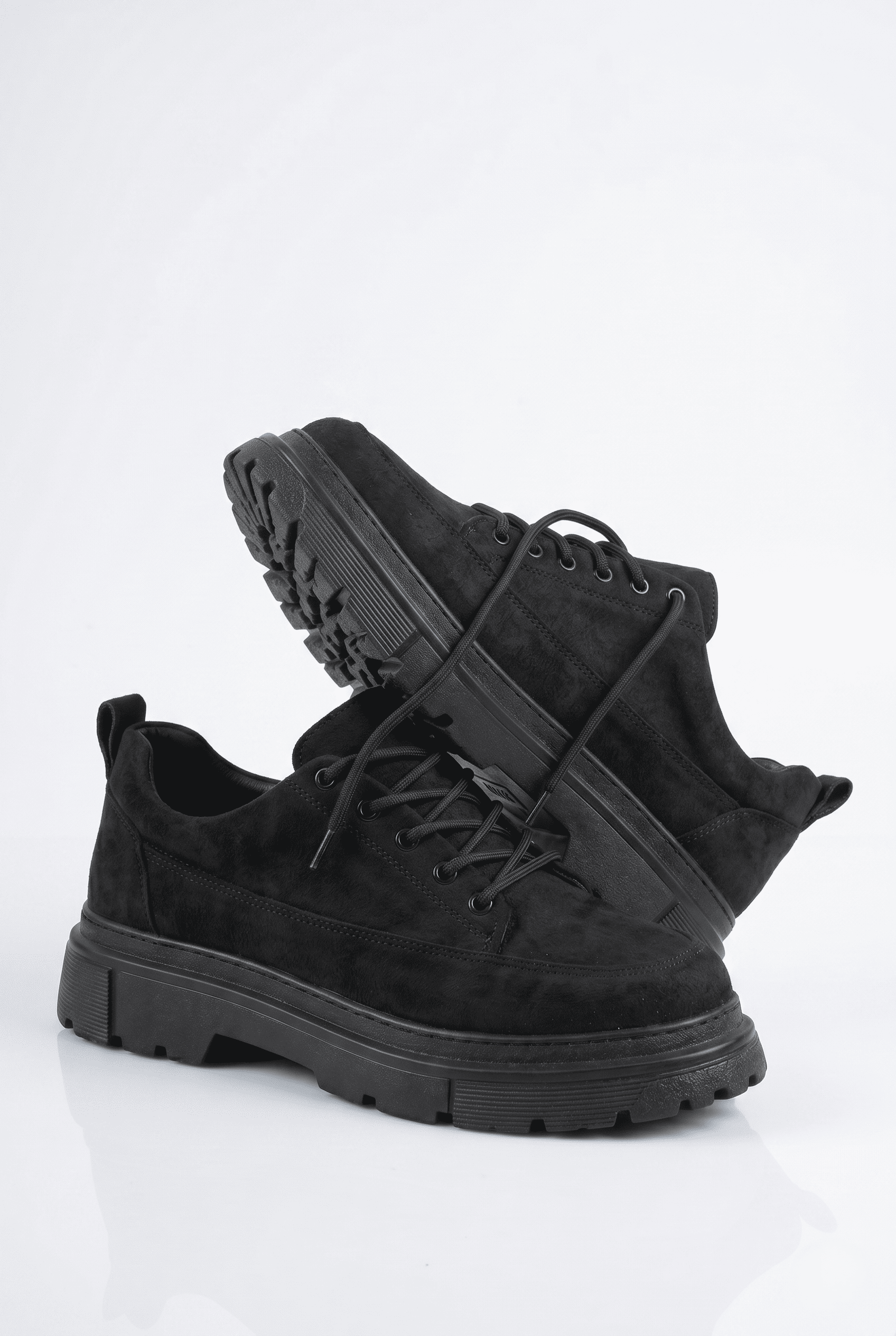 ZRK-702 Premium Siyah Süet Günlük Erkek Casual Sneaker