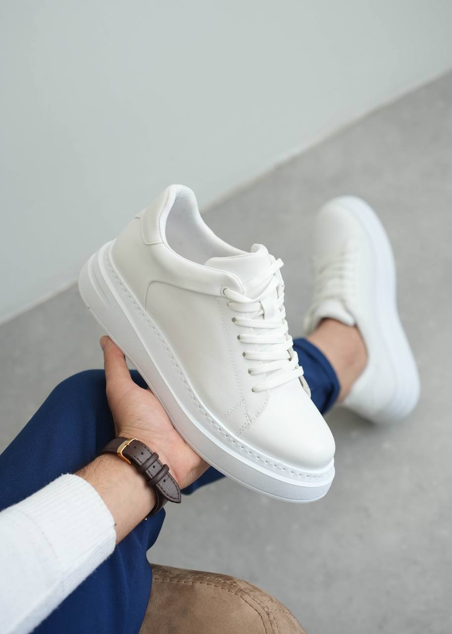 ZRK-XB2 Yüksek Kalite Alexandre Model Beyaz Erkek Premium Sneaker