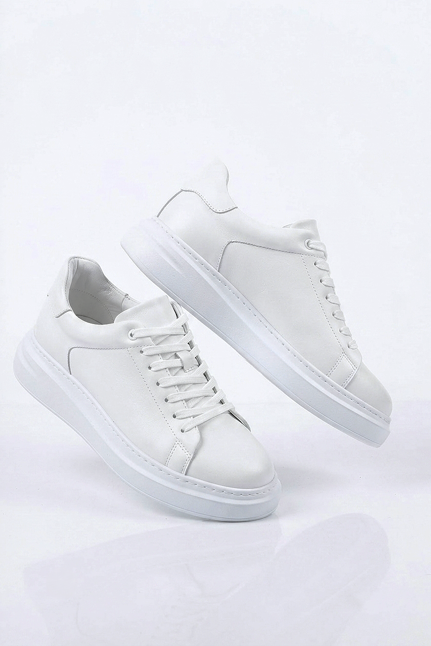 ZRK-XB2 Yüksek Kalite Alexandre Model Beyaz Erkek Premium Sneaker