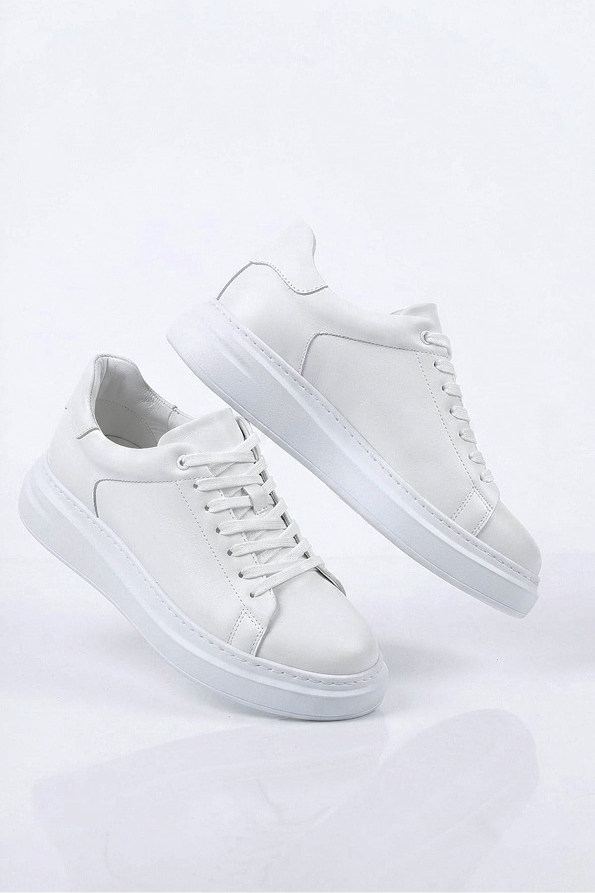 ZRK-XB2 Yüksek Kalite Alexandre Model Beyaz Erkek Premium Sneaker