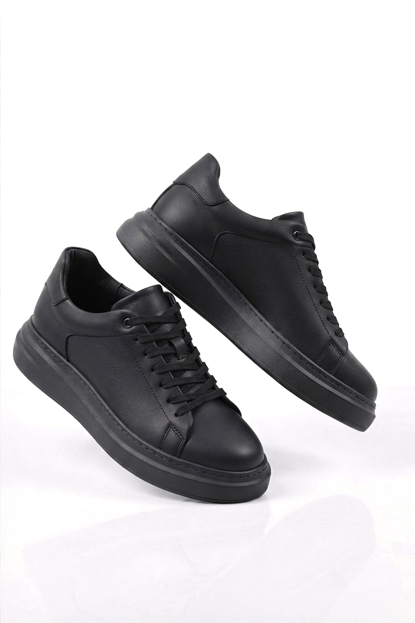 ZRK-XB2 Yüksek Kalite Alexandre Model Siyah Erkek Premium Sneaker