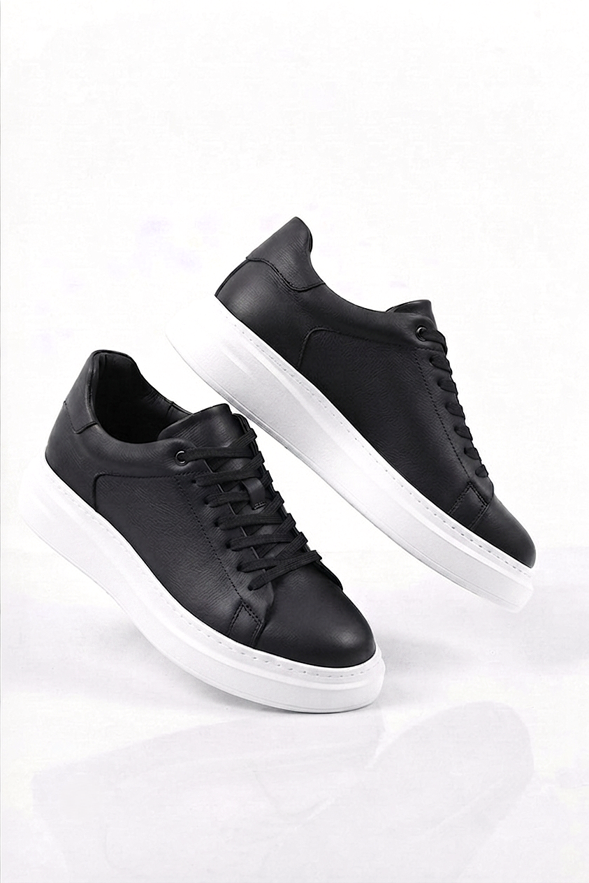 ZRK-XB2 Yüksek Kalite Alexandre Model Siyah Beyaz Erkek Premium Sneaker