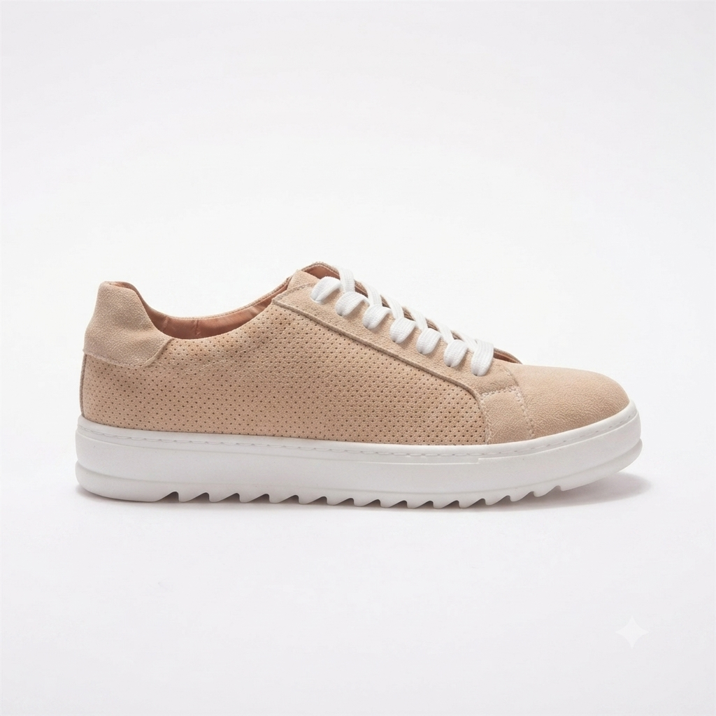 ZRK-XDX2 Exclusive Bej Süet Erkek Casual Ayakkabı