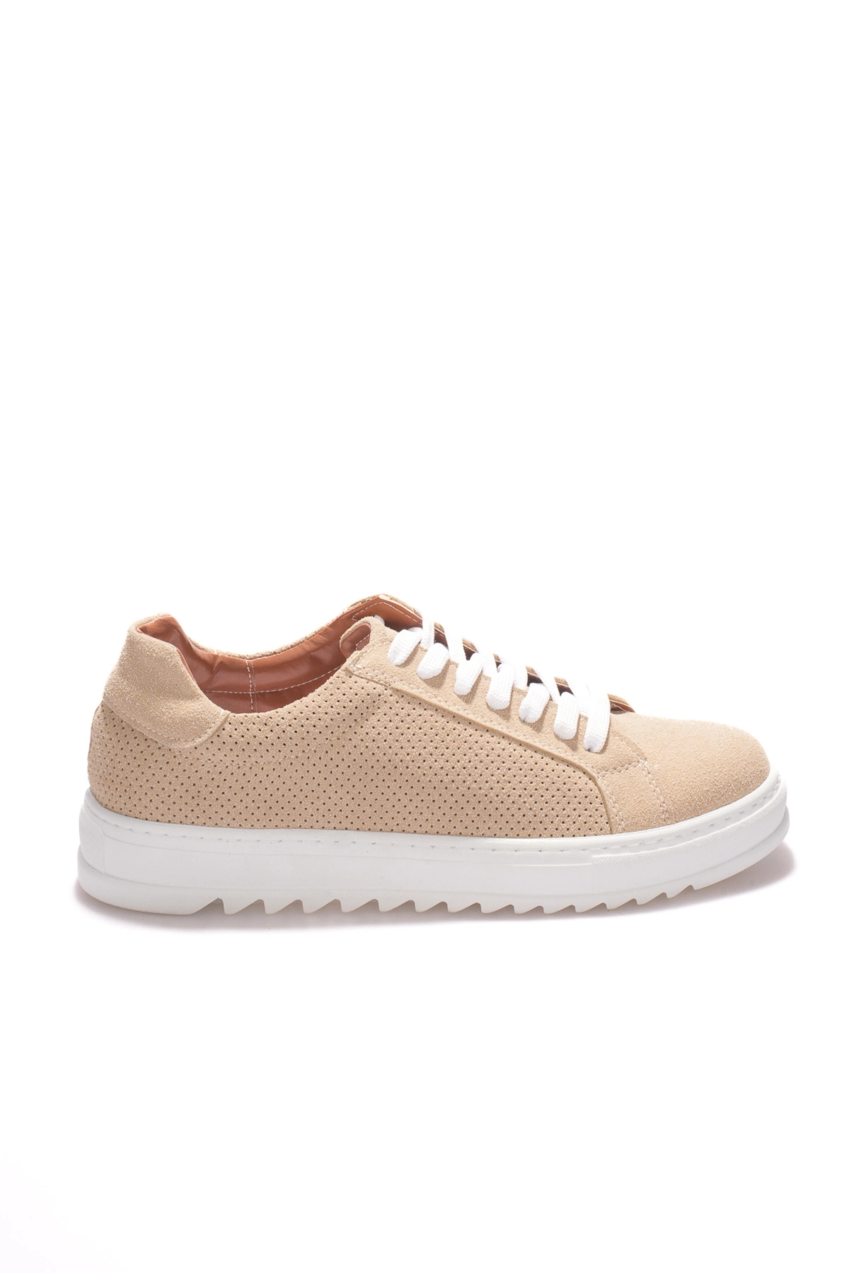 ZRK-DX2 Premium Bej Süet Ortopedik Erkek Sneaker
