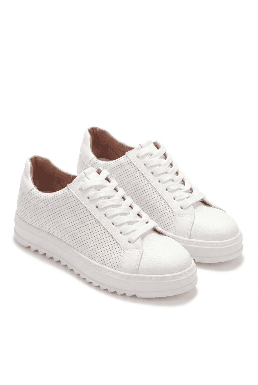ZRK-DX2 Premium Beyaz Ortopedik Erkek Sneaker