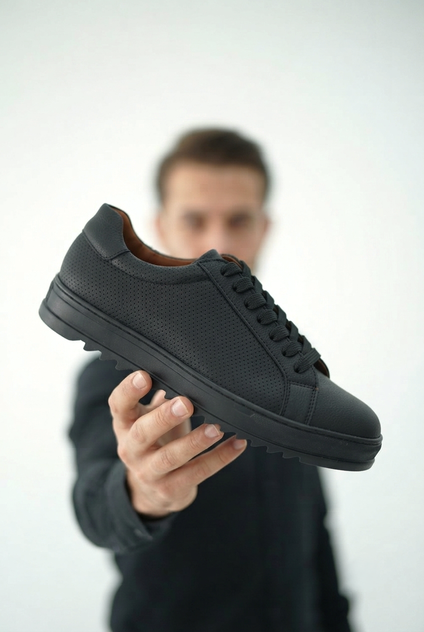 ZRK-XDX2 Exclusive Siyah Erkek Casual Ayakkabı