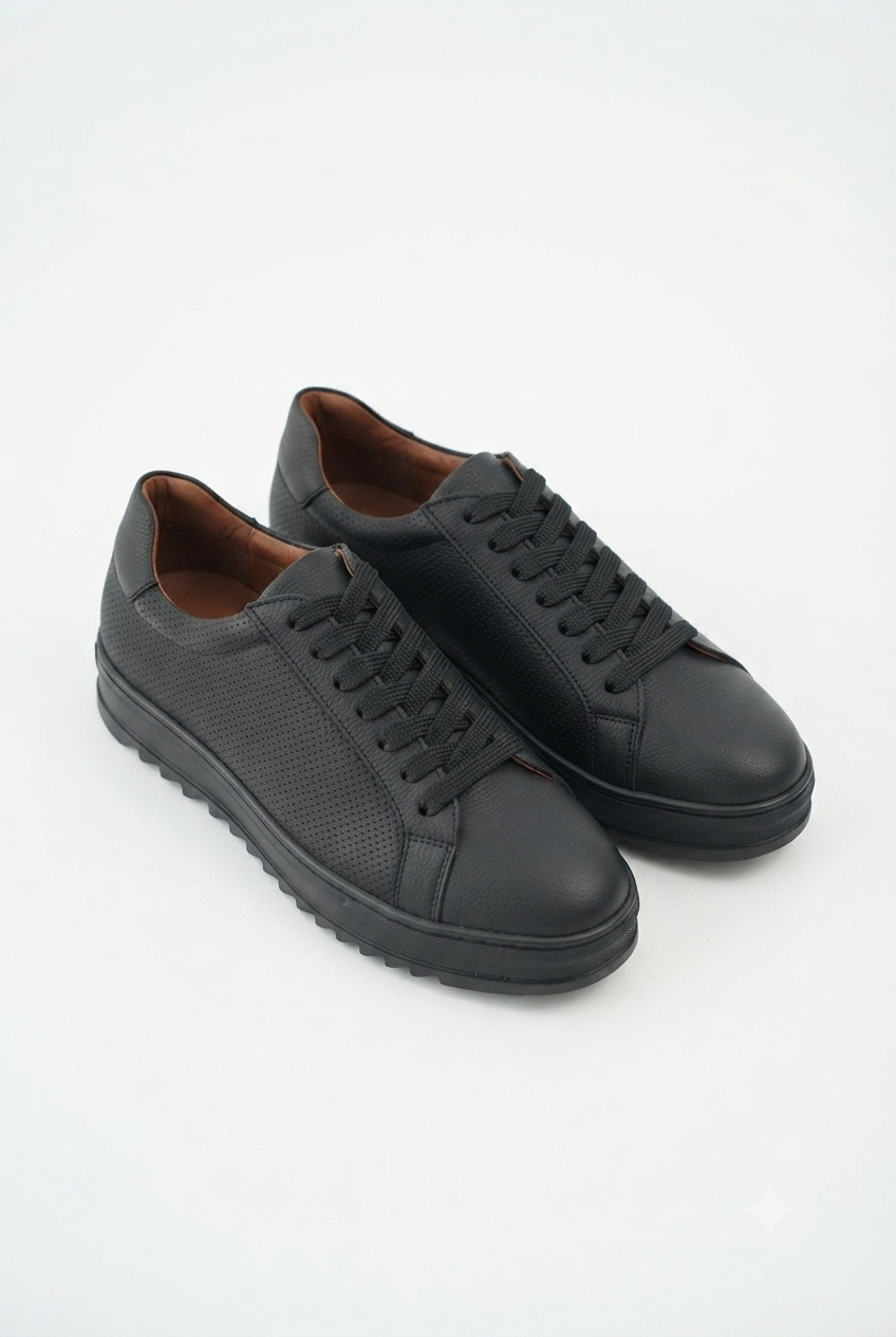ZRK-XDX2 Exclusive Siyah Erkek Casual Ayakkabı