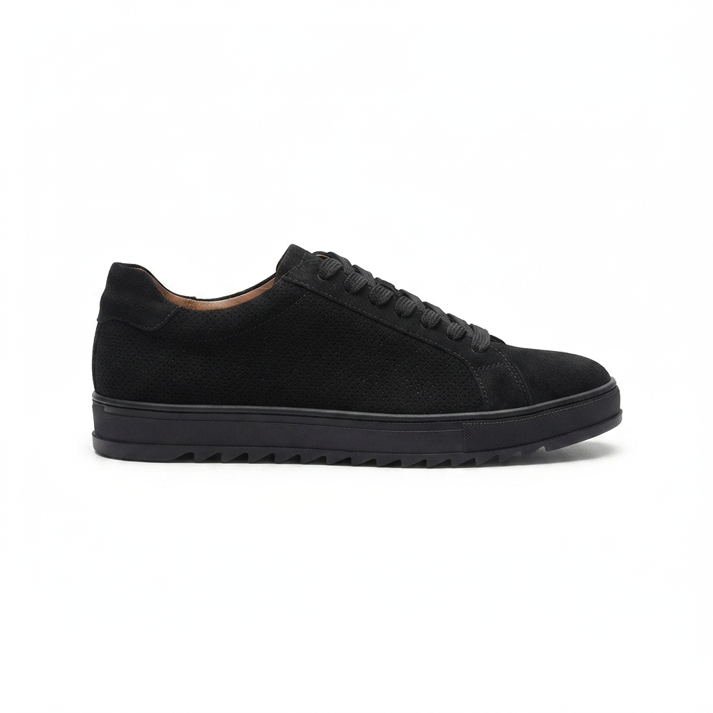 ZRK-XDX2 Exclusive Siyah Süet Erkek Casual Ayakkabı