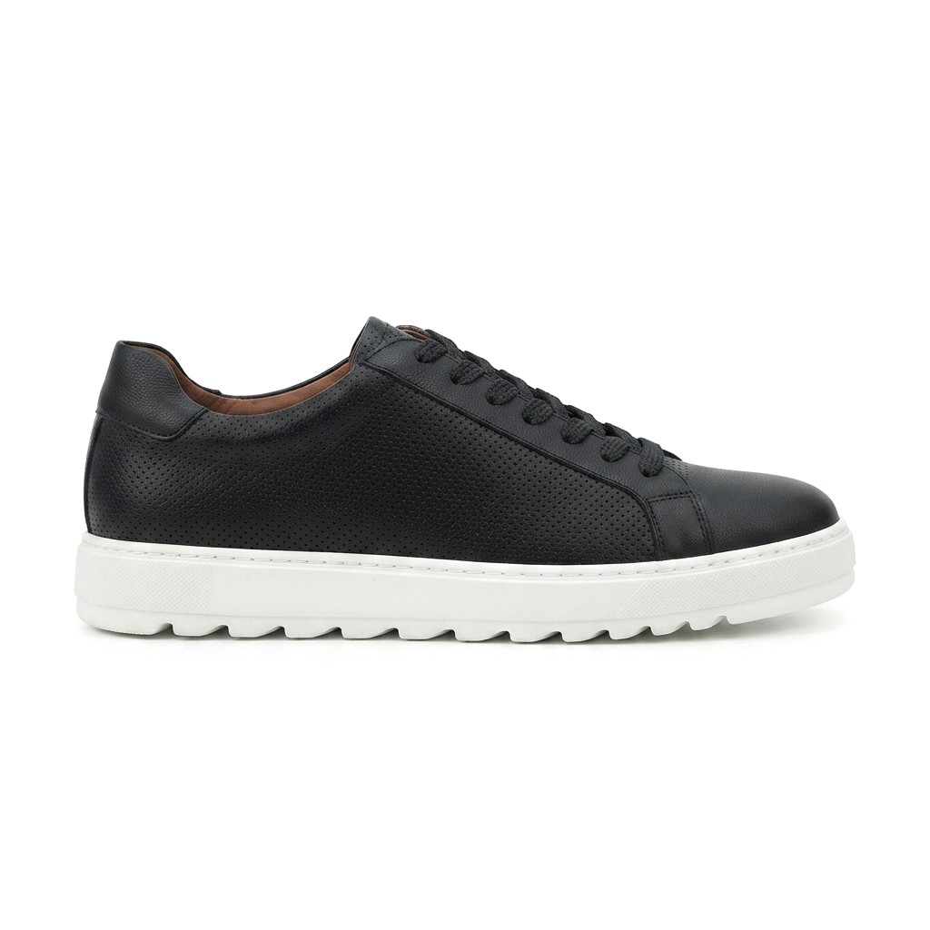 ZRK-XDX2 Exclusive Siyah Beyaz Erkek Casual Ayakkabı