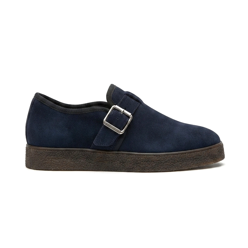 ZRK-KX1 Premium Lacivert Süet Kürklü Günlük Erkek Casual Ayakkabı