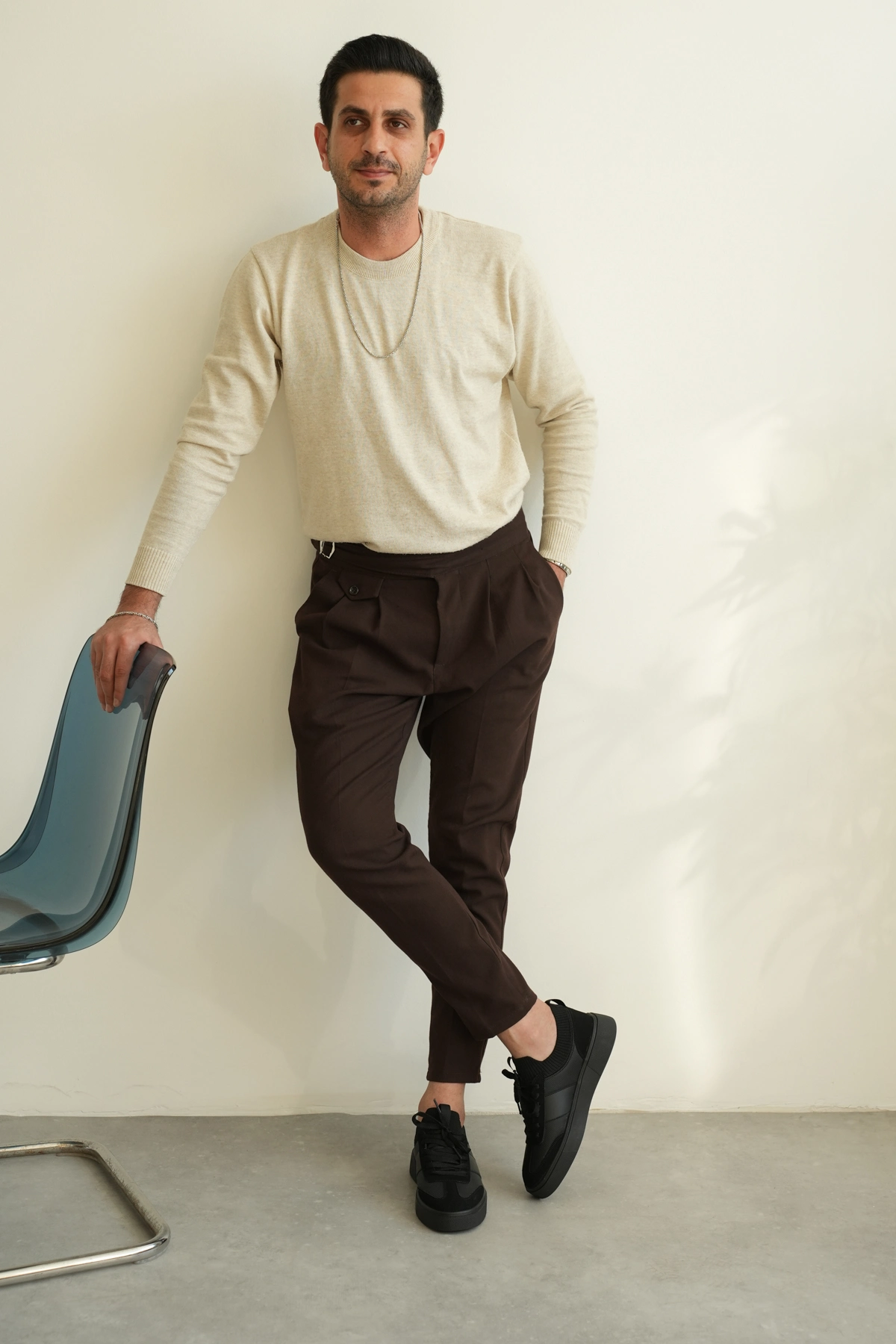 ZRK-010 Premium Elit Siyah Günlük Erkek Sneaker