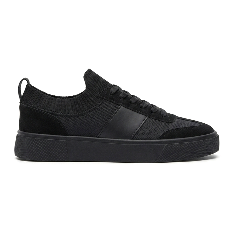 ZRK-N010 Premium Siyah Günlük Casual Erkek Spor Ayakkabı