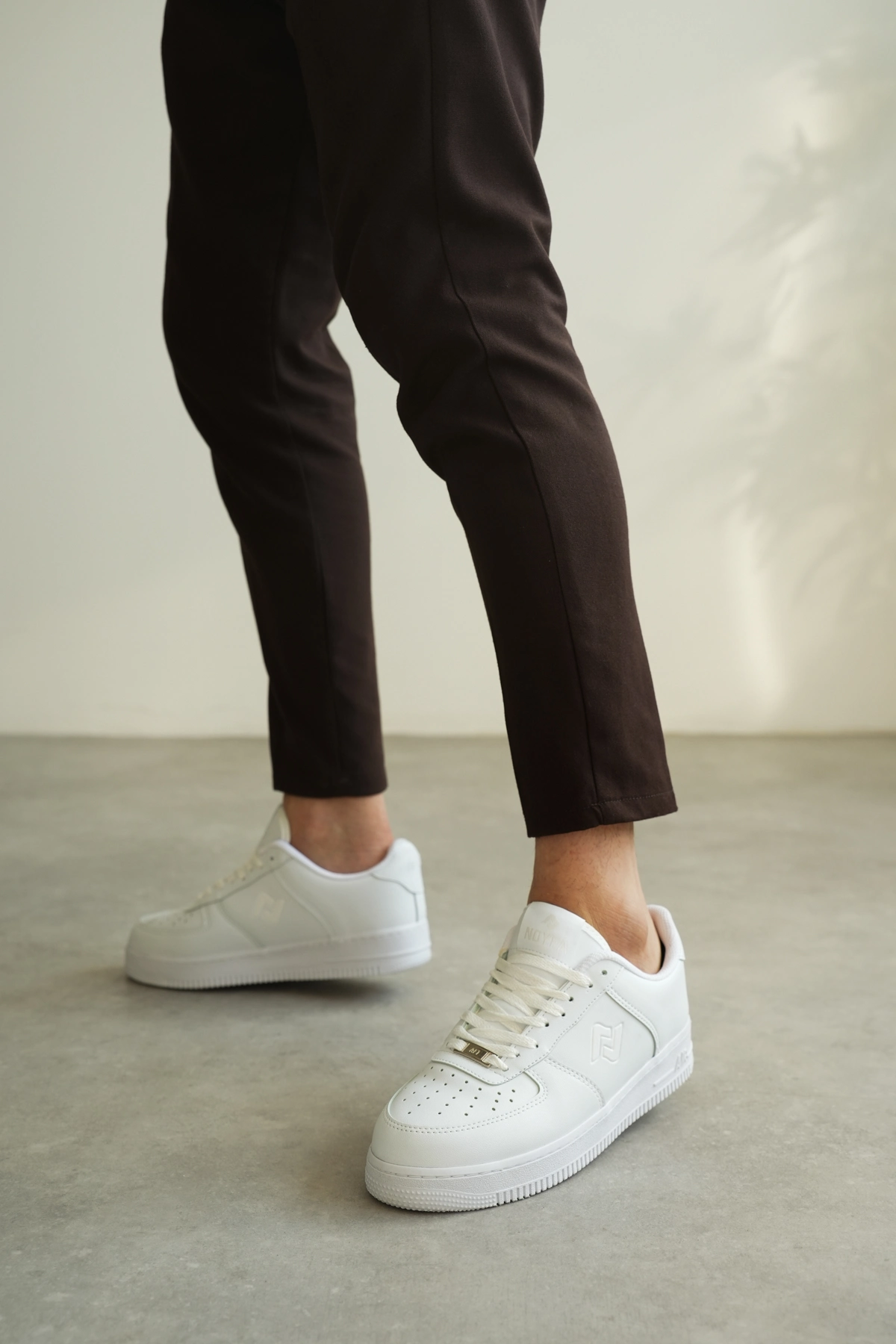 ZRK-N09 Premium Beyaz Günlük Erkek Sneakers