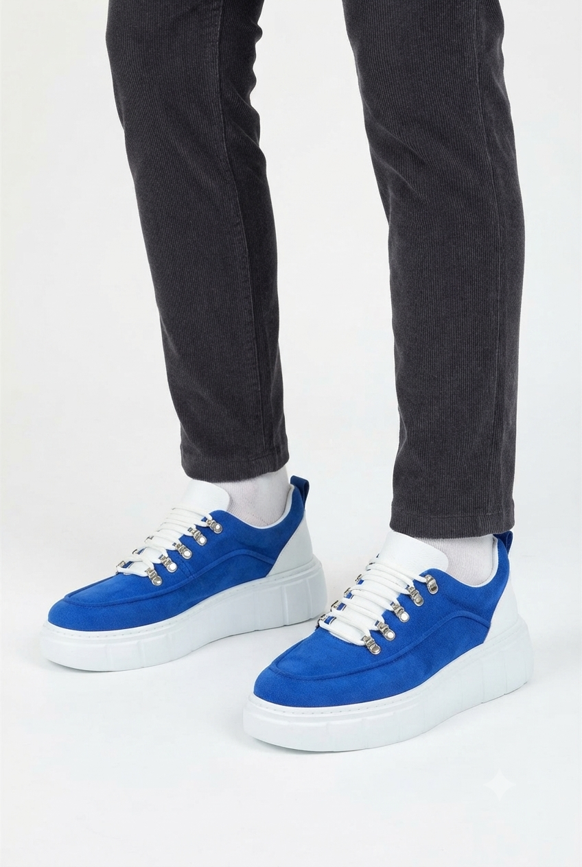 ZRK-X10 Yüksek Kalite Kalın Taban Sax Süet Günlük Erkek Casual Ayakkabı