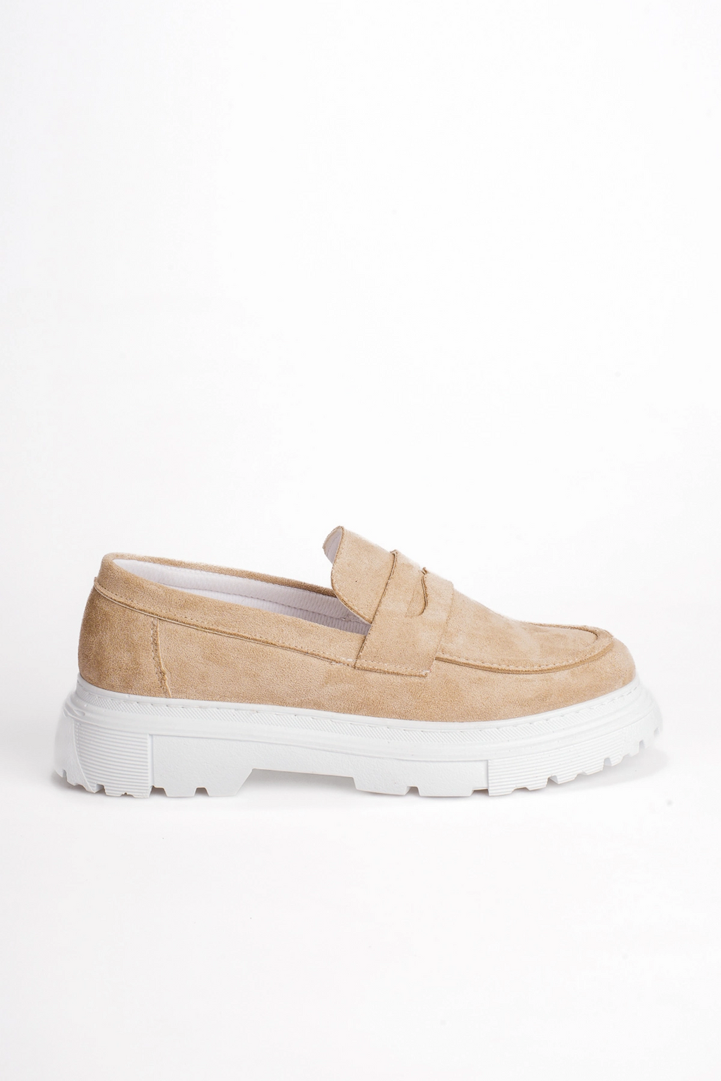 ZRK-X11 Premium Bej Süet Erkek Loafer