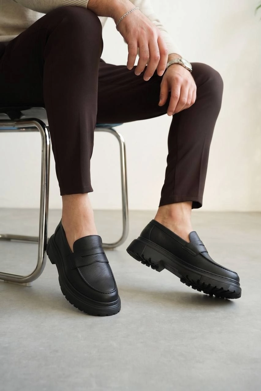 ZRK-X11 Premium Siyah Erkek Loafer