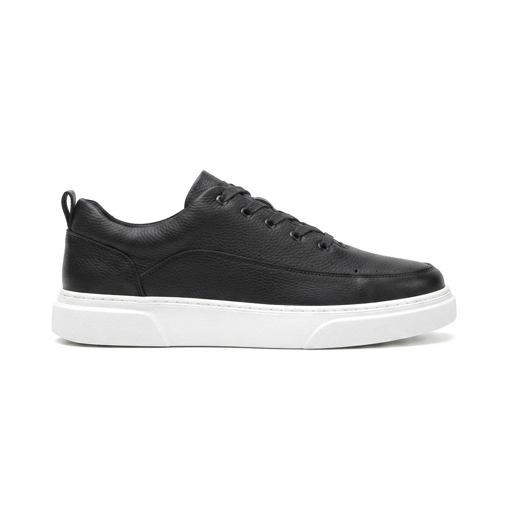 ZRK-X12X Yüksek Kalite Kalın Taban Siyah Beyaz Günlük Erkek Sneaker