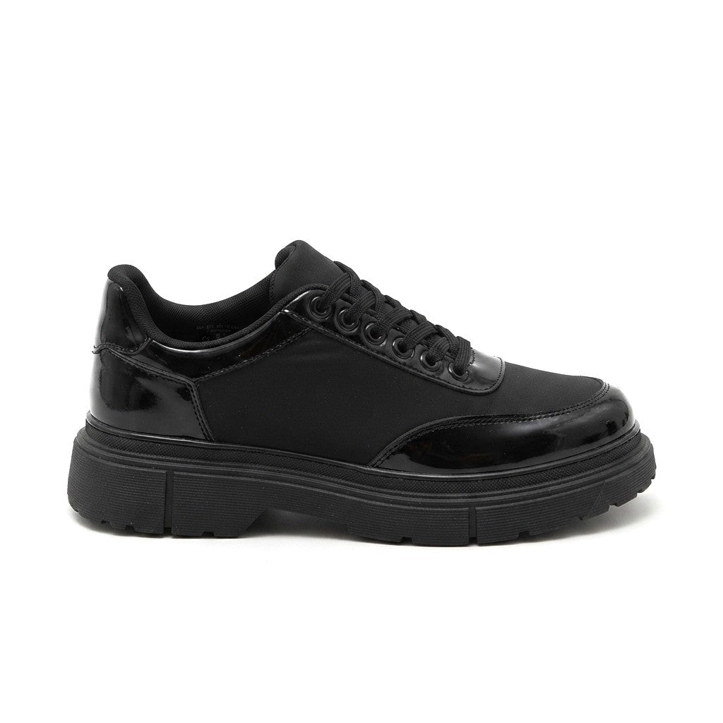 ZRK-X201 High Quality Black Patent Parachute Daily Casual Classic Men's Shoes