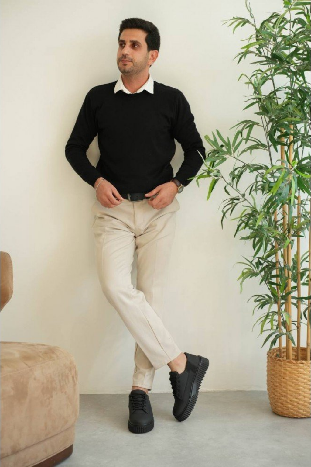 ZRK-X516 Premium Siyah Günlük Erkek Ayakkabı