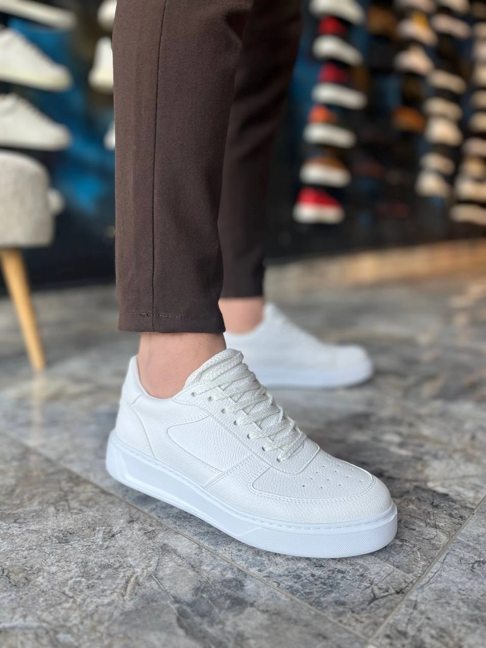 ZRK-X9 Premium Beyaz Comfort Erkek Sneaker