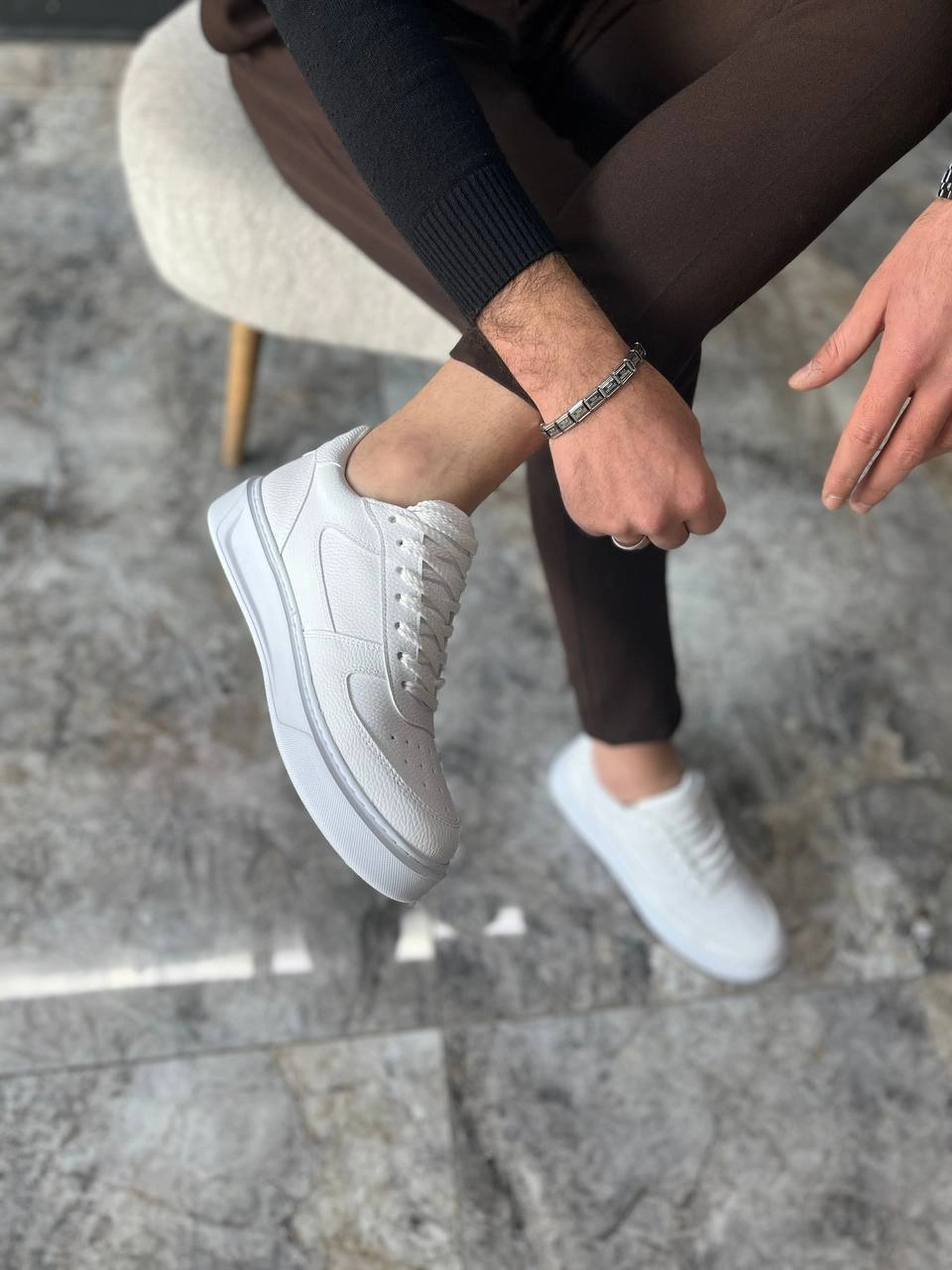 ZRK-X9 Premium Beyaz Comfort Erkek Sneaker