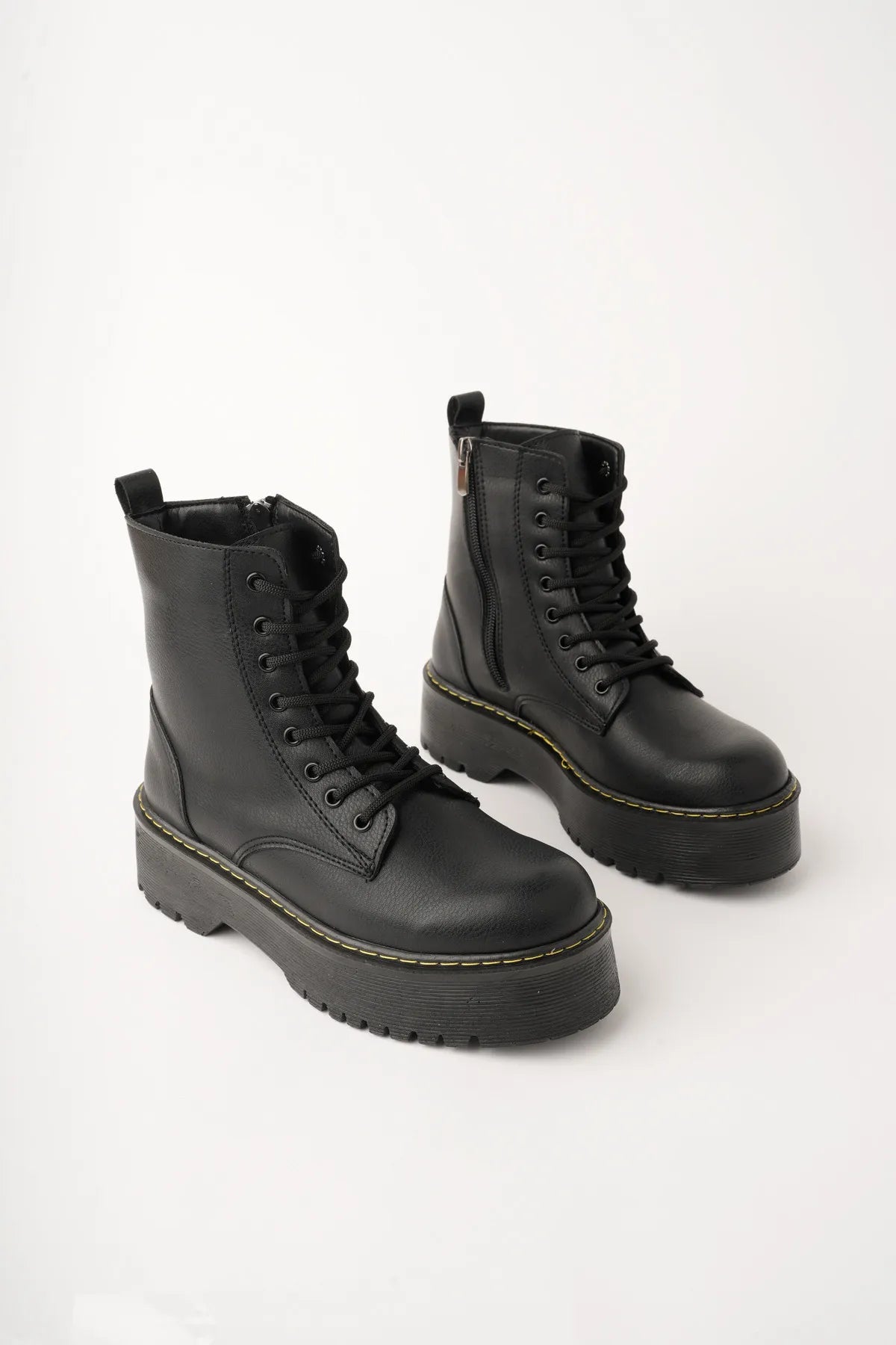 Kiruna Thick Heel Zippered Waterproof Women's Boots 