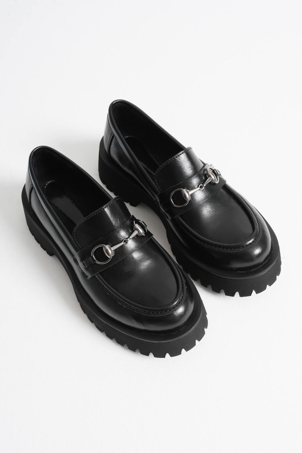 Doria Premium Toka Detaylı Siyah Günlük Loafer