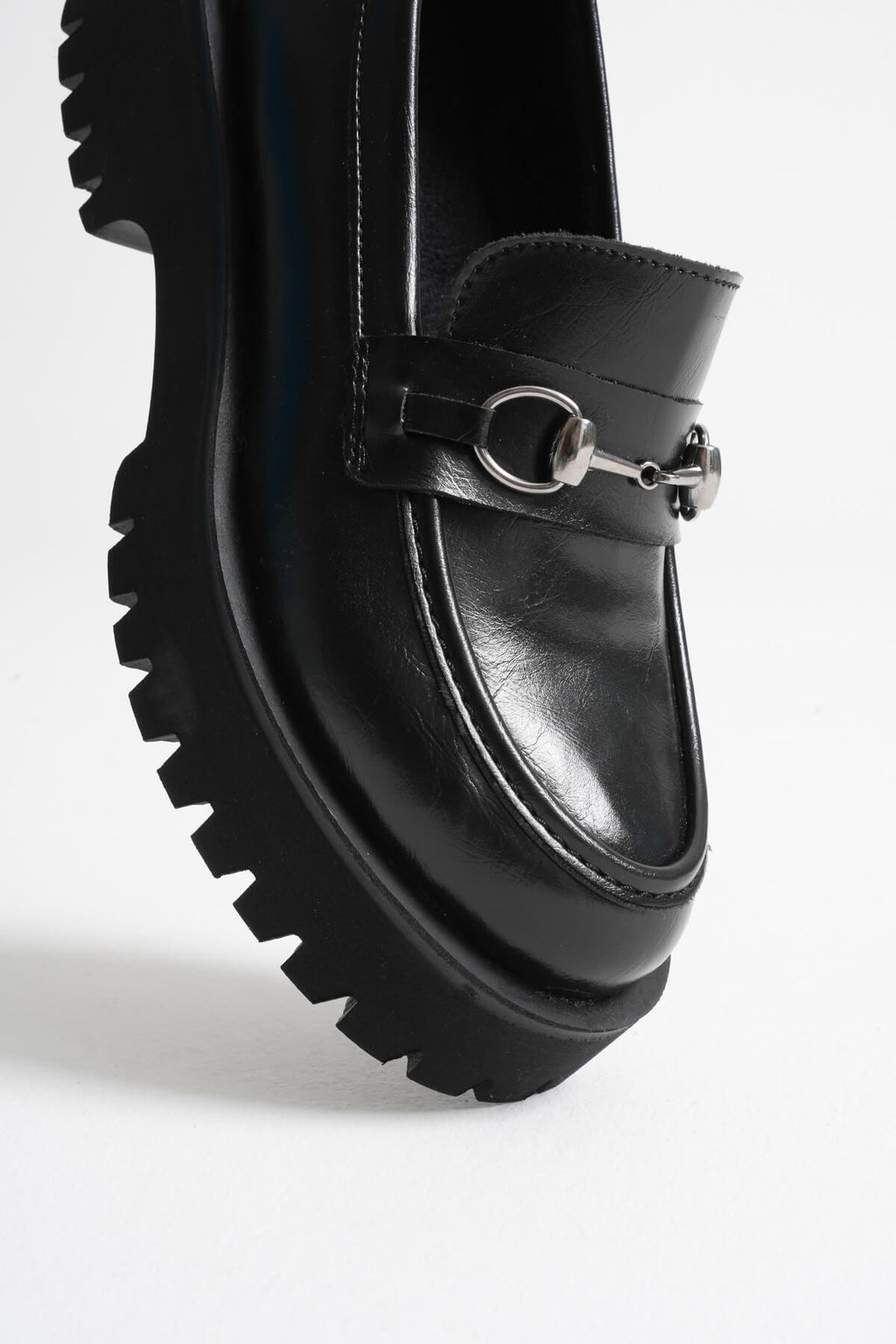 Doria Premium Toka Detaylı Siyah Günlük Loafer
