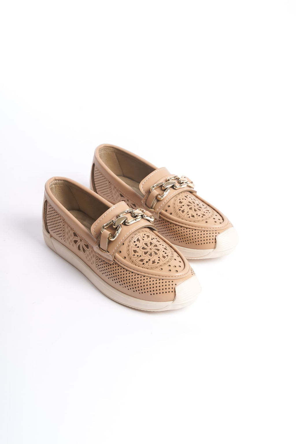 LAYLA Laceless Floral Patterned Women's Orthopedic Ballerina Ten