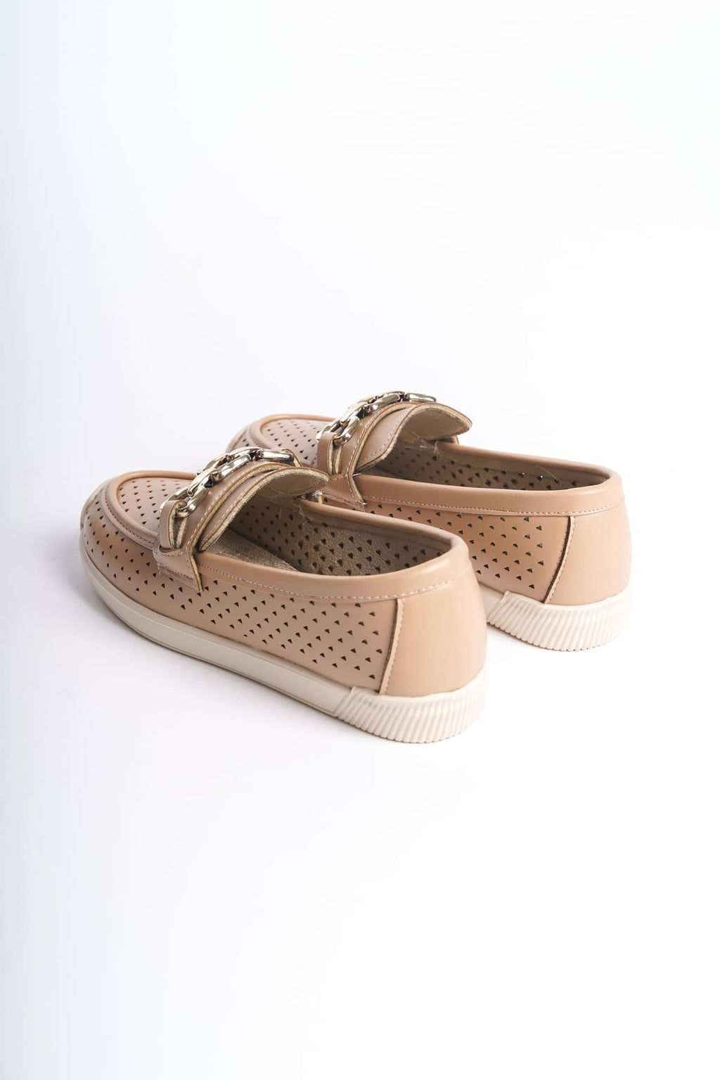 LAYLA Laceless Heart Patterned Women's Orthopedic Ballerina