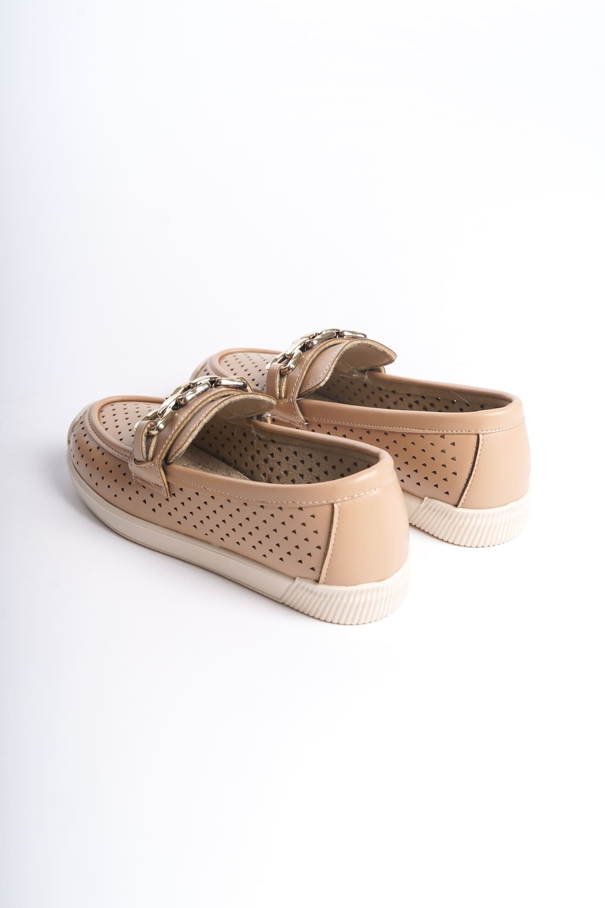 LAYLA Laceless Heart Patterned Women's Orthopedic Ballerina