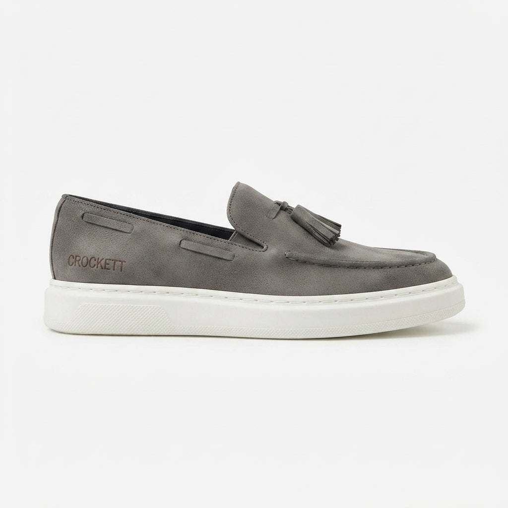 Loafer-X Yüksek Kalite Premium Bağcıksız Günlük Erkek Loafer Antasit