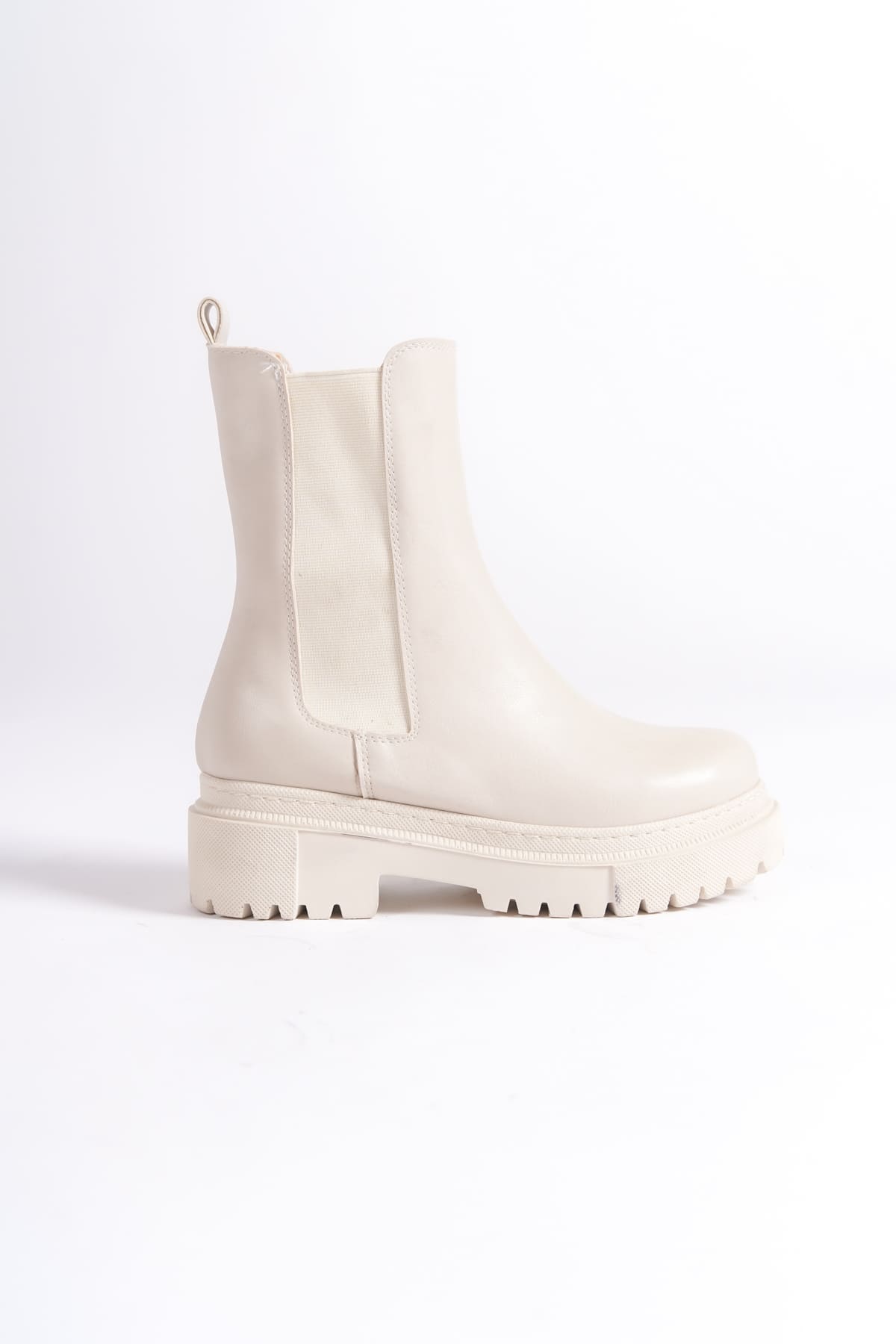 LORAX Laceless Elastic Women's Boots - Cream