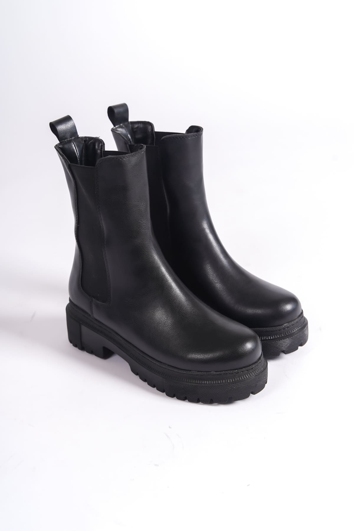 LORAX Laceless Elastic Women's Boots - Black