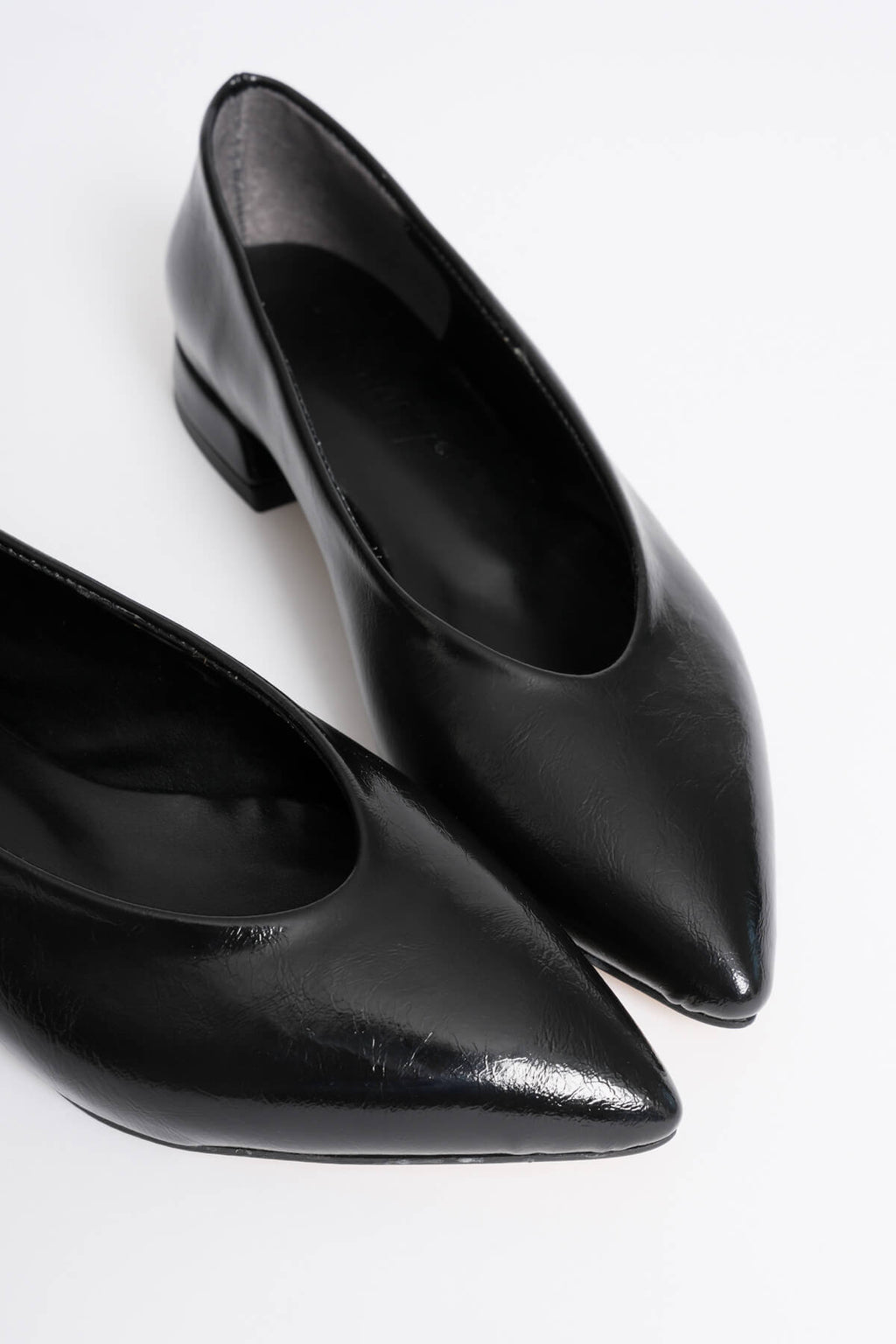 Etnias Premium Siyah Günlük Kısa Topuklu Rahat Babet