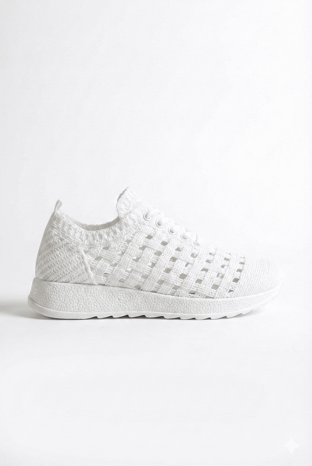 Luzia Elegant Design Model Lace Design Women's Sneakers White