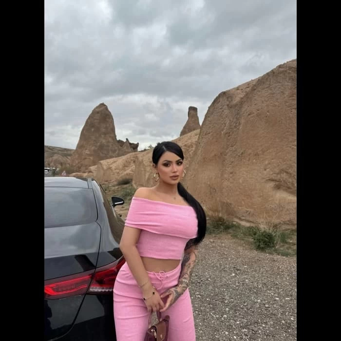 Madonna Collar Wide Leg Trousers Pink Two Piece Suit