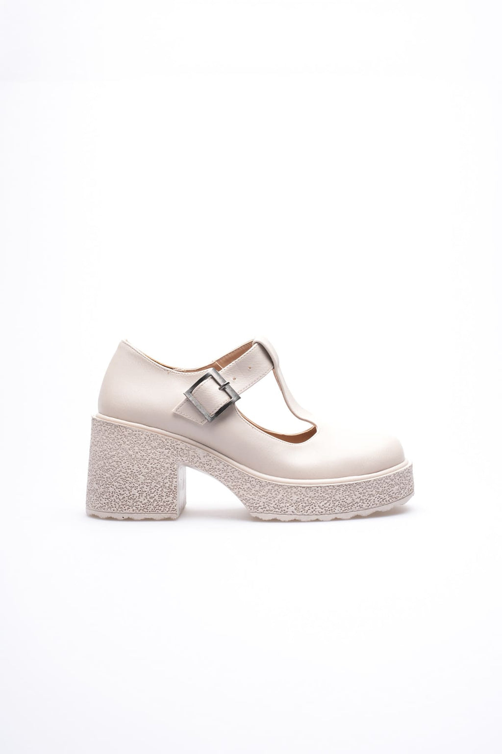 Mathilda Premium Kadın Bej Platform Ayakkabı